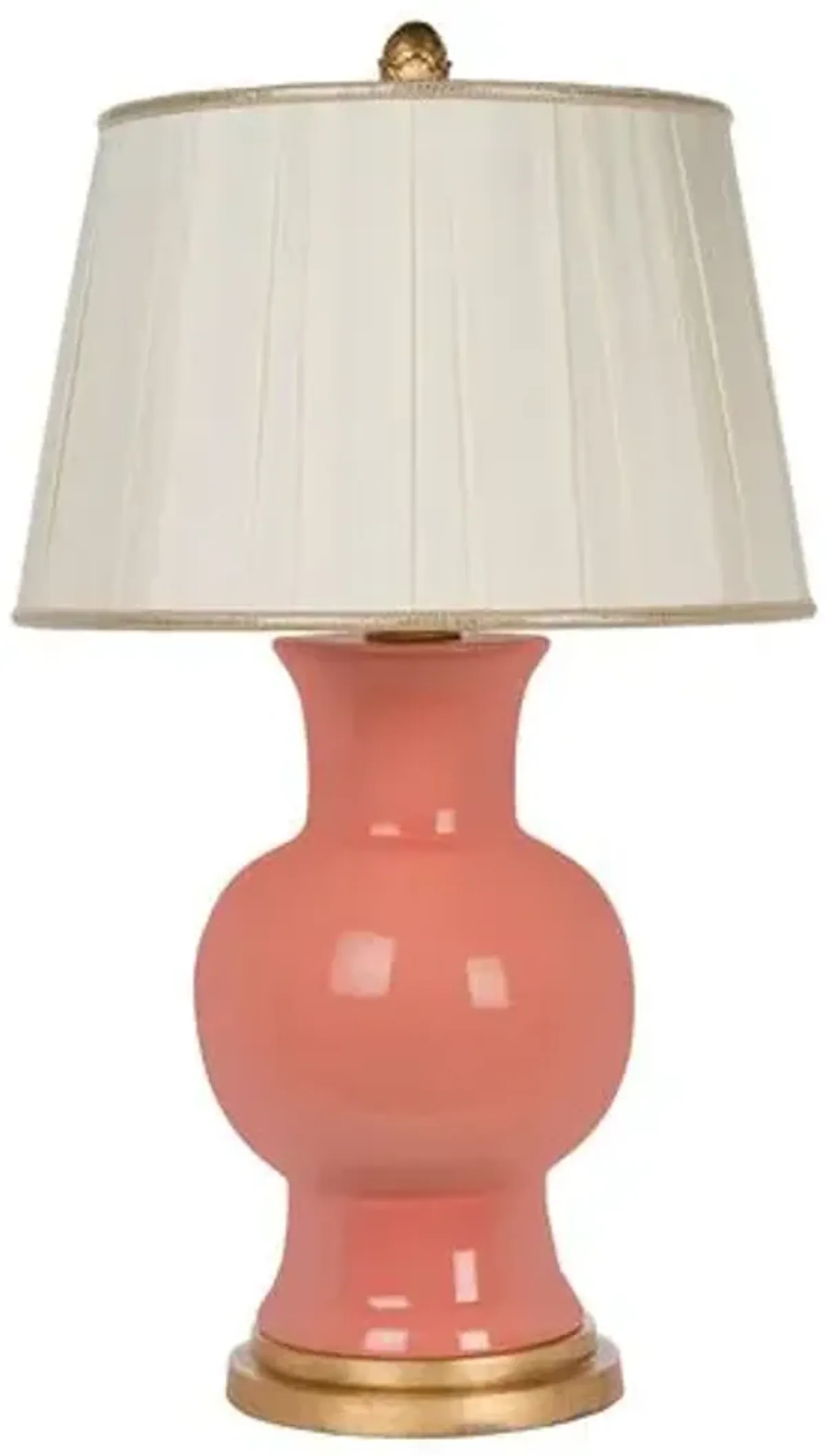 Juliette Table Lamp - Coral - Bradburn Home