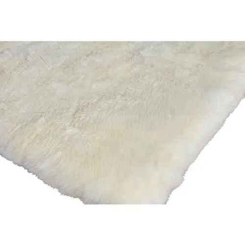 Bergen Sheepskin Rug - Ivory - Exquisite Rugs - Ivory