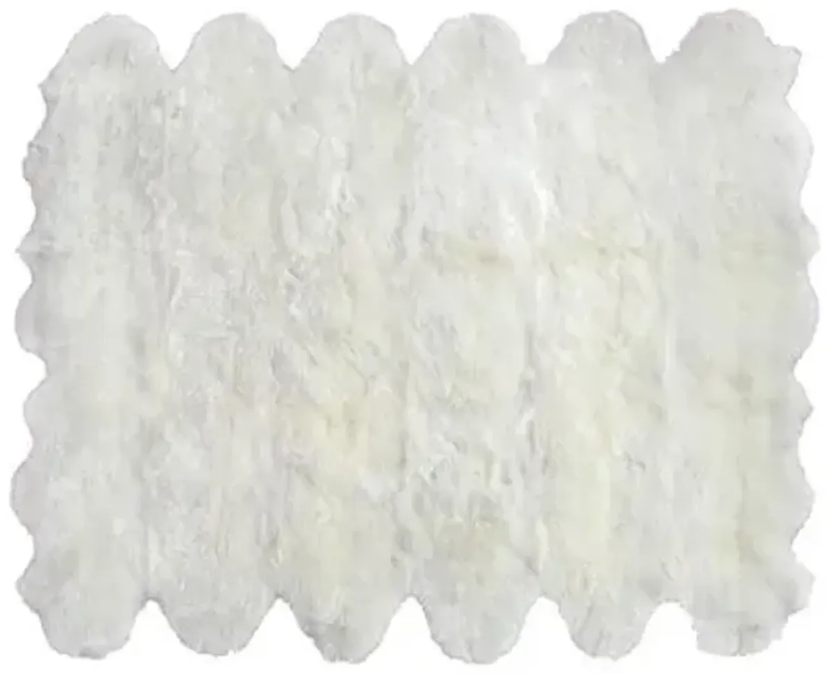 Yarmouth Sheepskin Rug - Ivory - Exquisite Rugs - Ivory