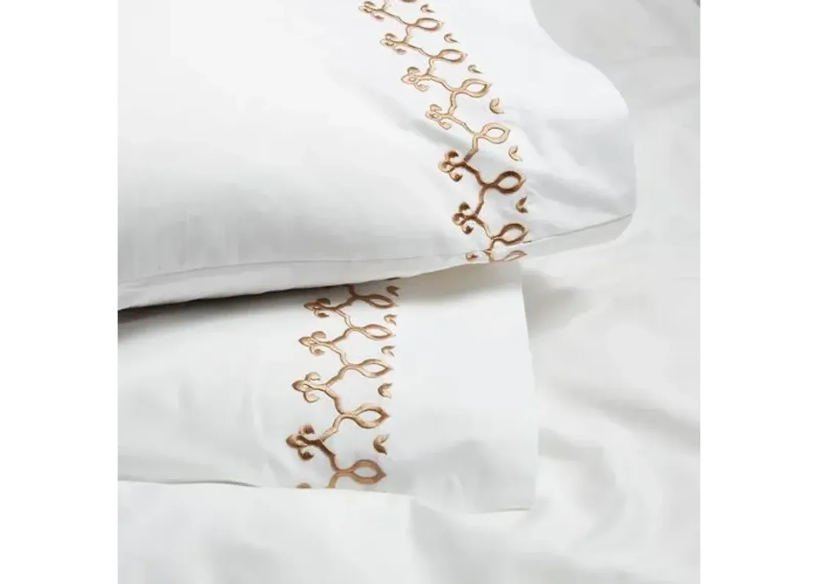 Set of 2 Marrakesh Pillowcases - Rattan - Hamburg House