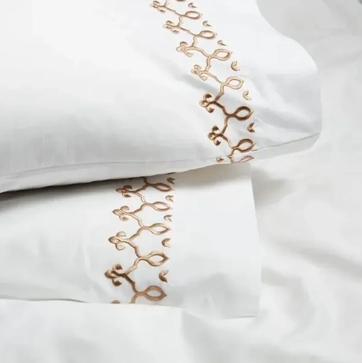 Set of 2 Marrakesh Pillowcases - Rattan - Hamburg House