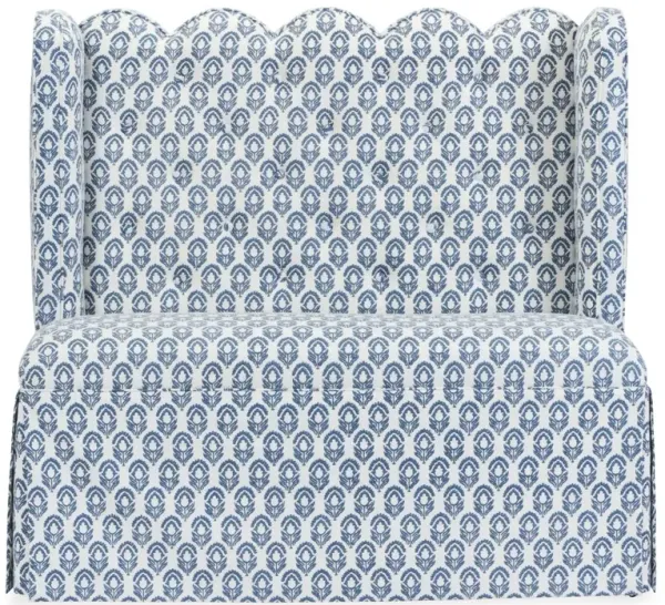 Regina Scallop Banquette