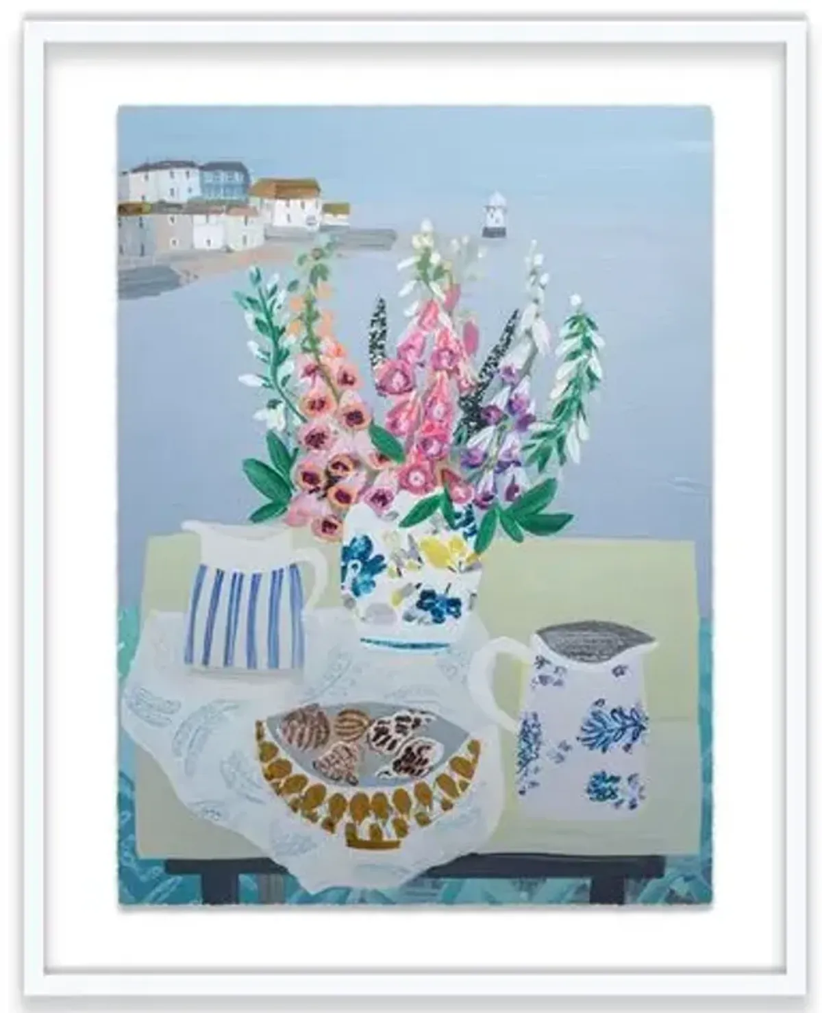 Emma Williams - Foxgloves and Winkles - Blue