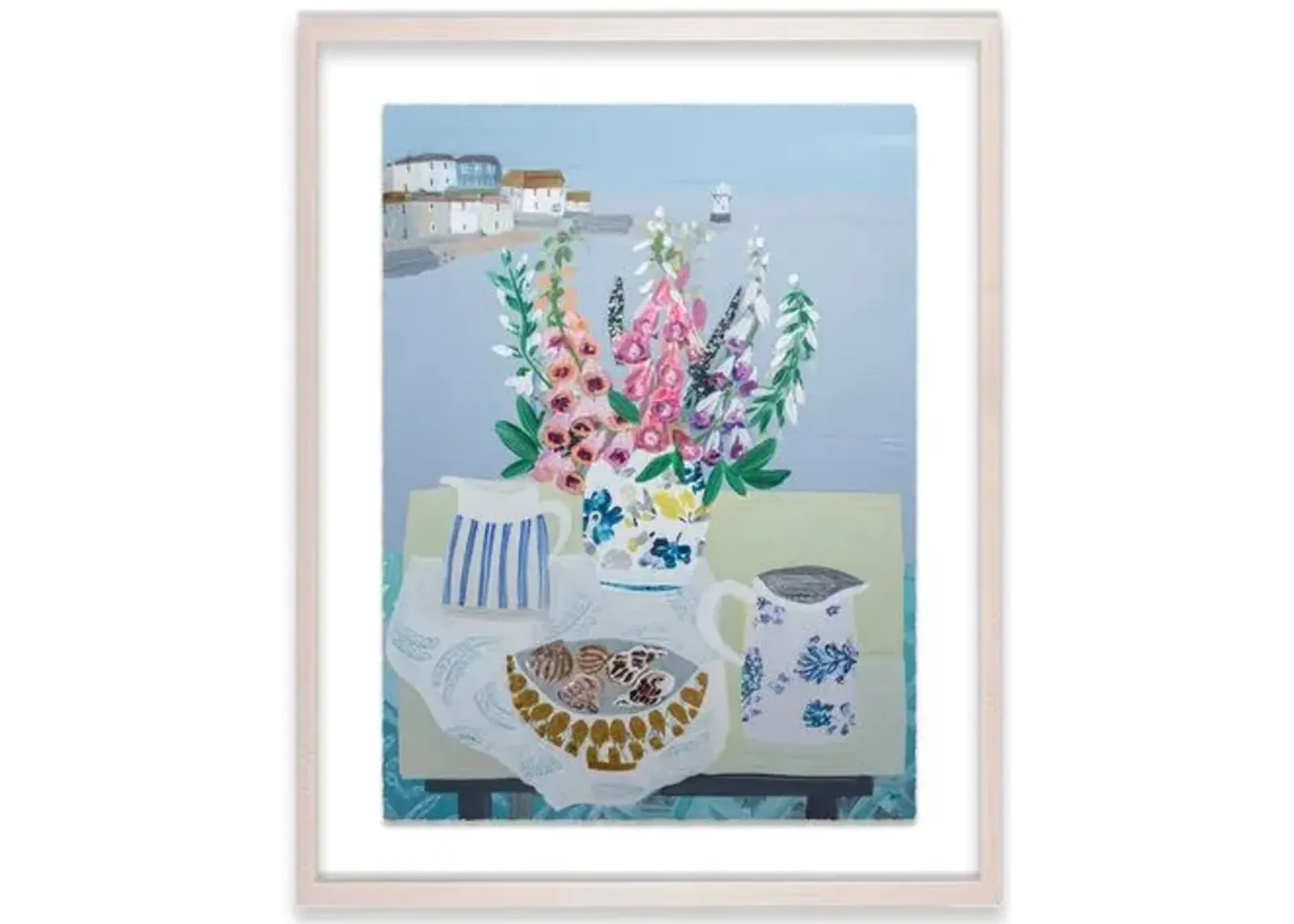 Emma Williams - Foxgloves and Winkles - Blue