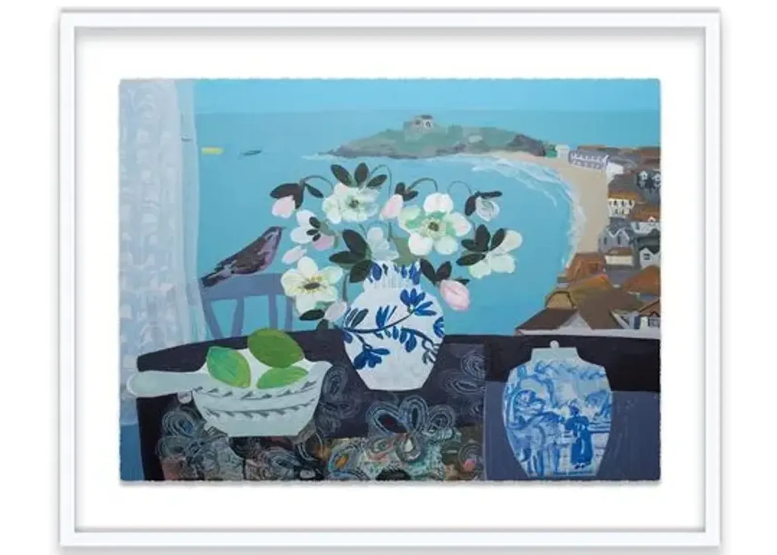 Emma Williams - Hellebores and Limes - Blue