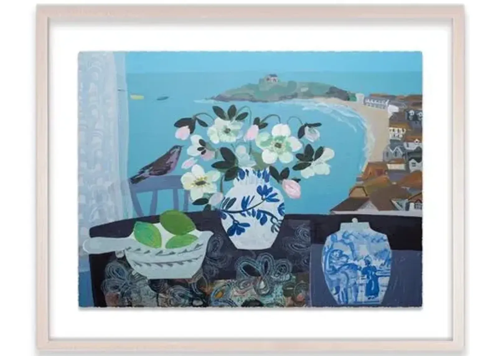 Emma Williams - Hellebores and Limes - Blue