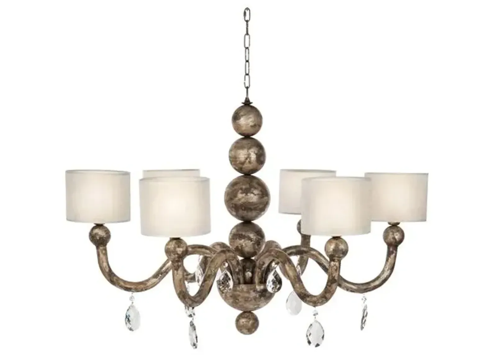 Barclay Butera - Bradburn Home - Seville Chandelier - Raw Umber