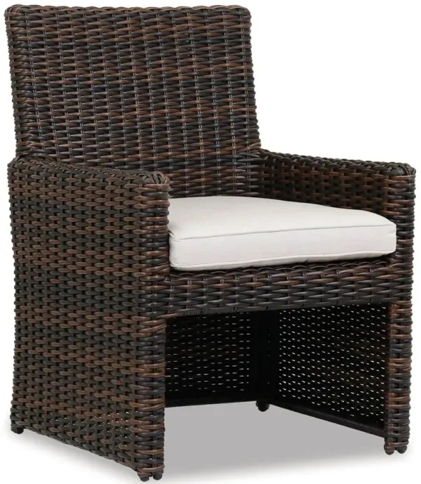 Montana Outdoor Aluminum/Resin Wicker Dining Chair
