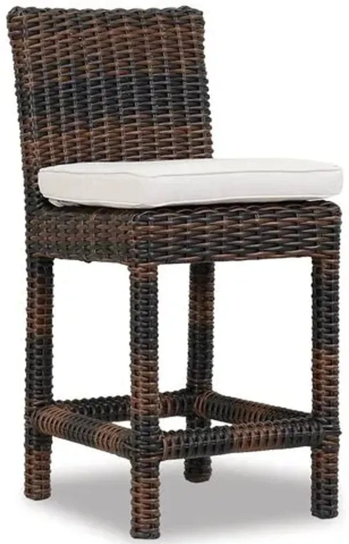 Montana Outdoor Aluminum/Resin Wicker Counter Stool