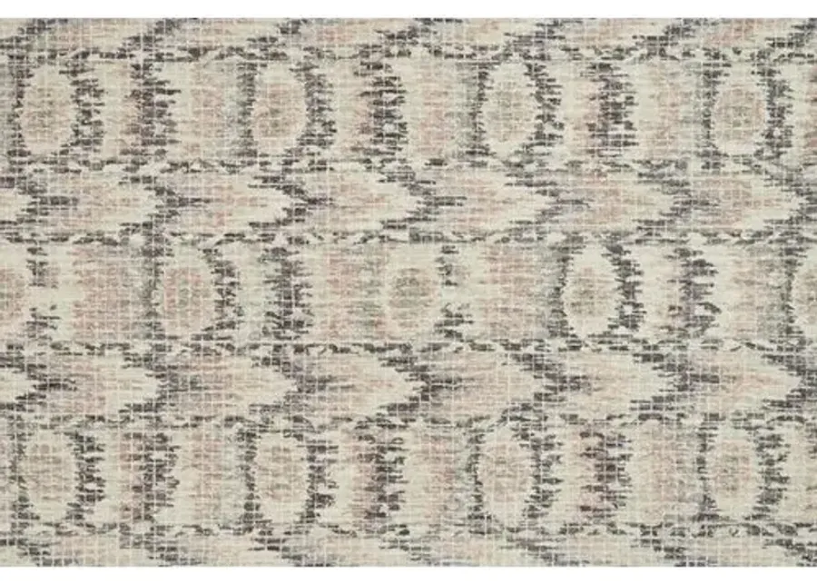 Estera Rug - Blush/Plum - Pink - Pink