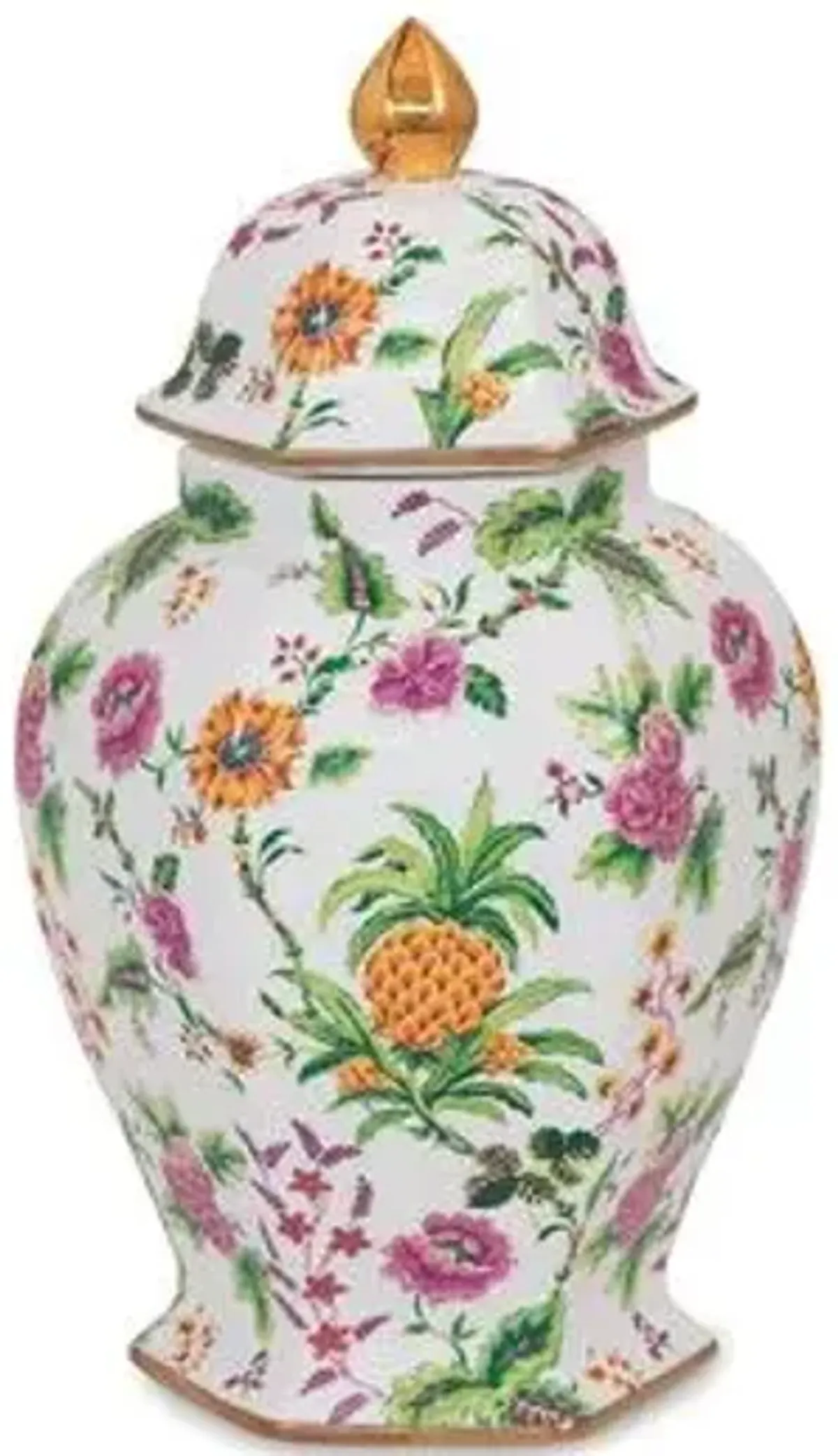 Portsmouth Pineapple Jar - Pink - Port 68 - Multi