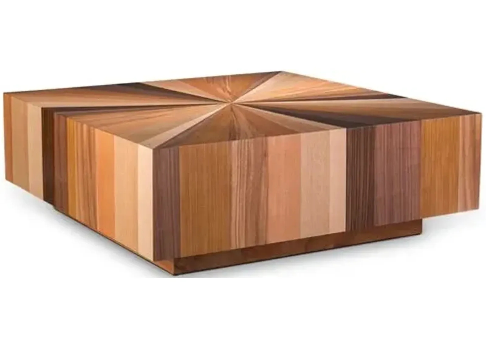 Sun Coffee Table - Natural - Brown