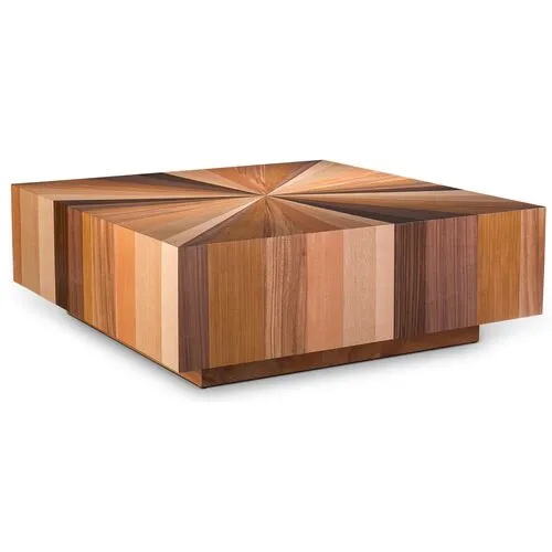 Sun Coffee Table - Natural - Brown