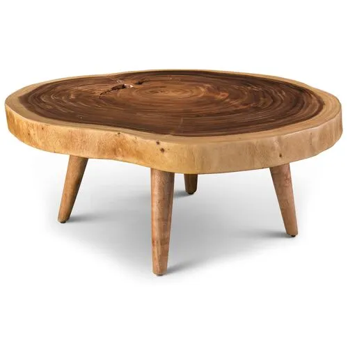 Freddie Coffee Table - Natural - Brown