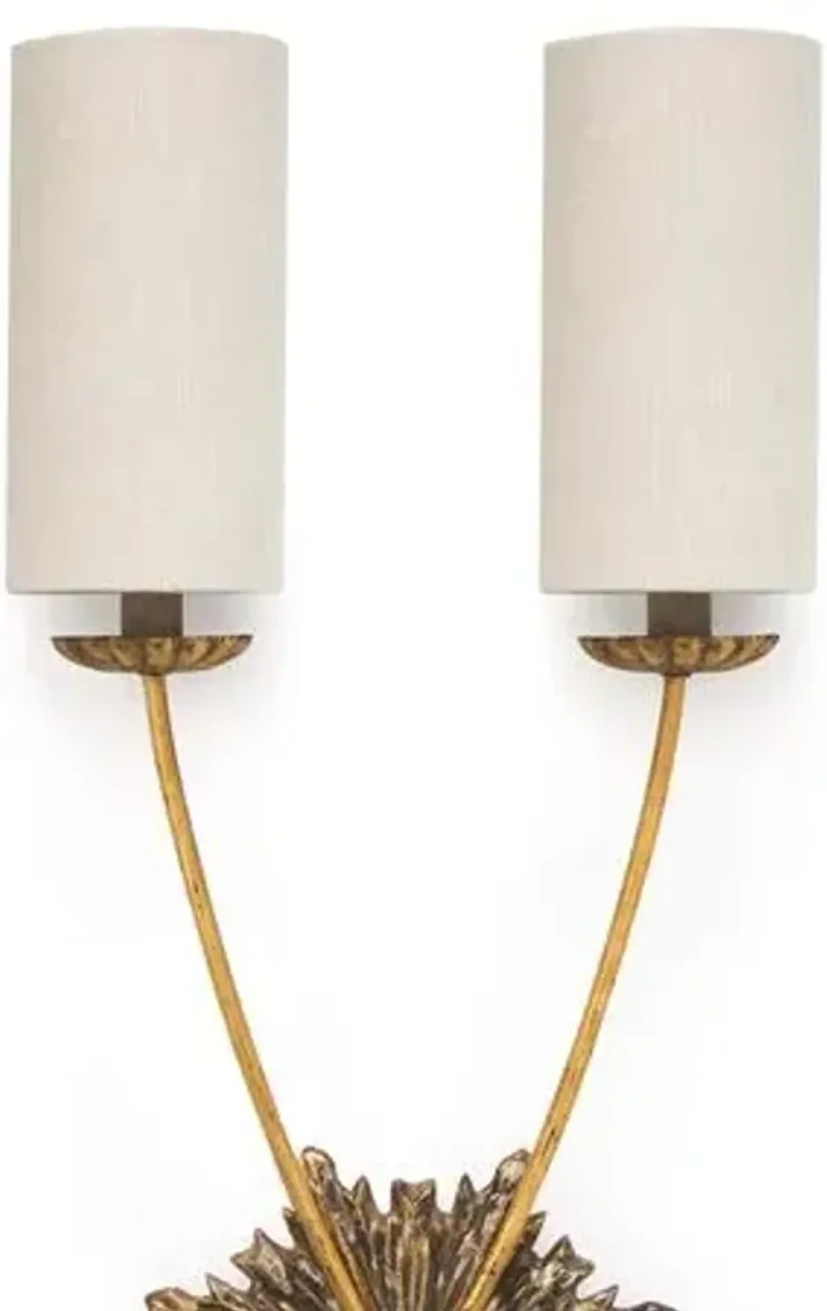 Southern Living Louis Sconce - Antiqued Gold - Regina Andrew