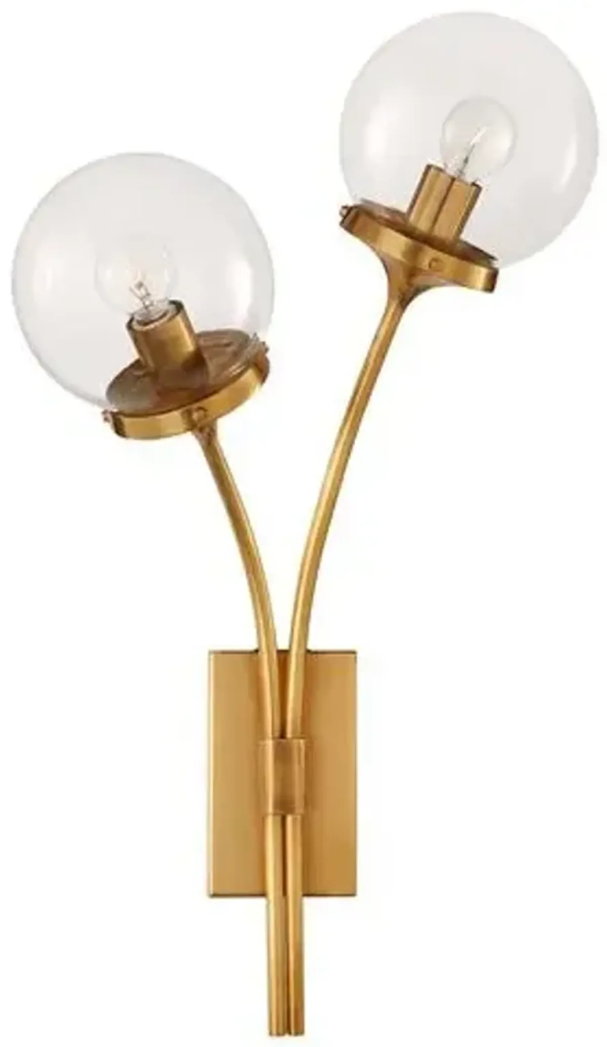 Visual Comfort - Prescott Left Sconce - Gold