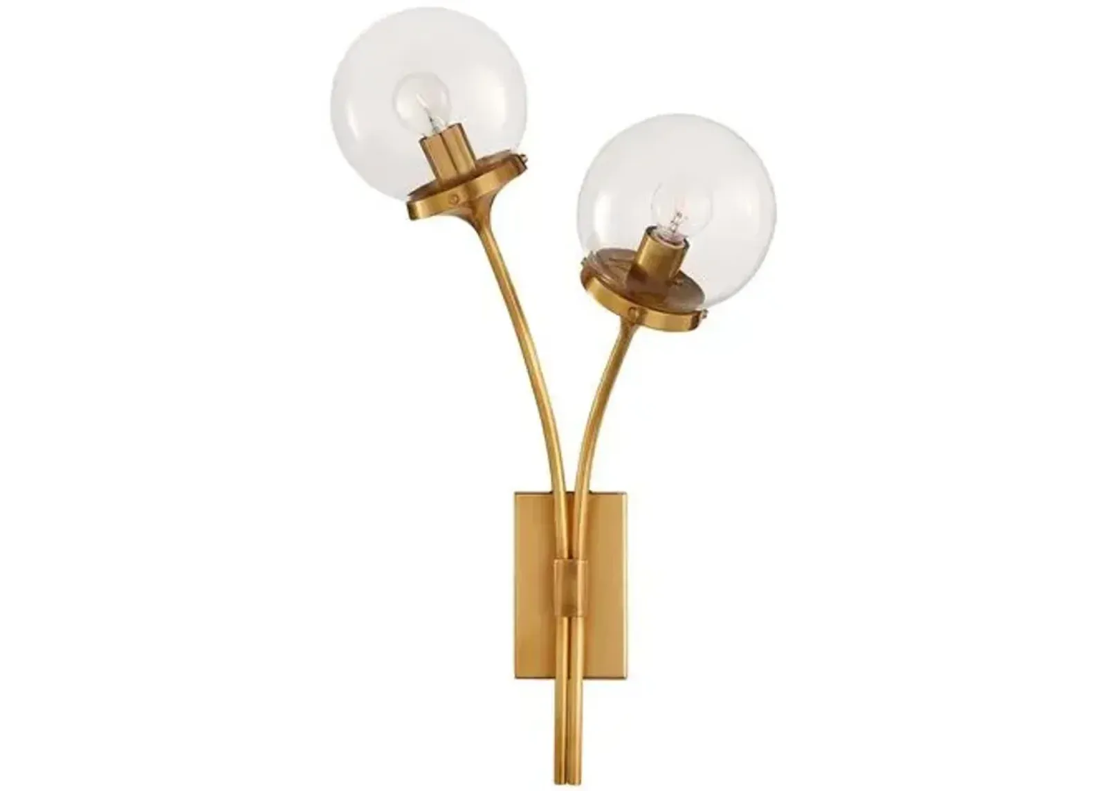 Visual Comfort - Prescott Right Sconce - Gold