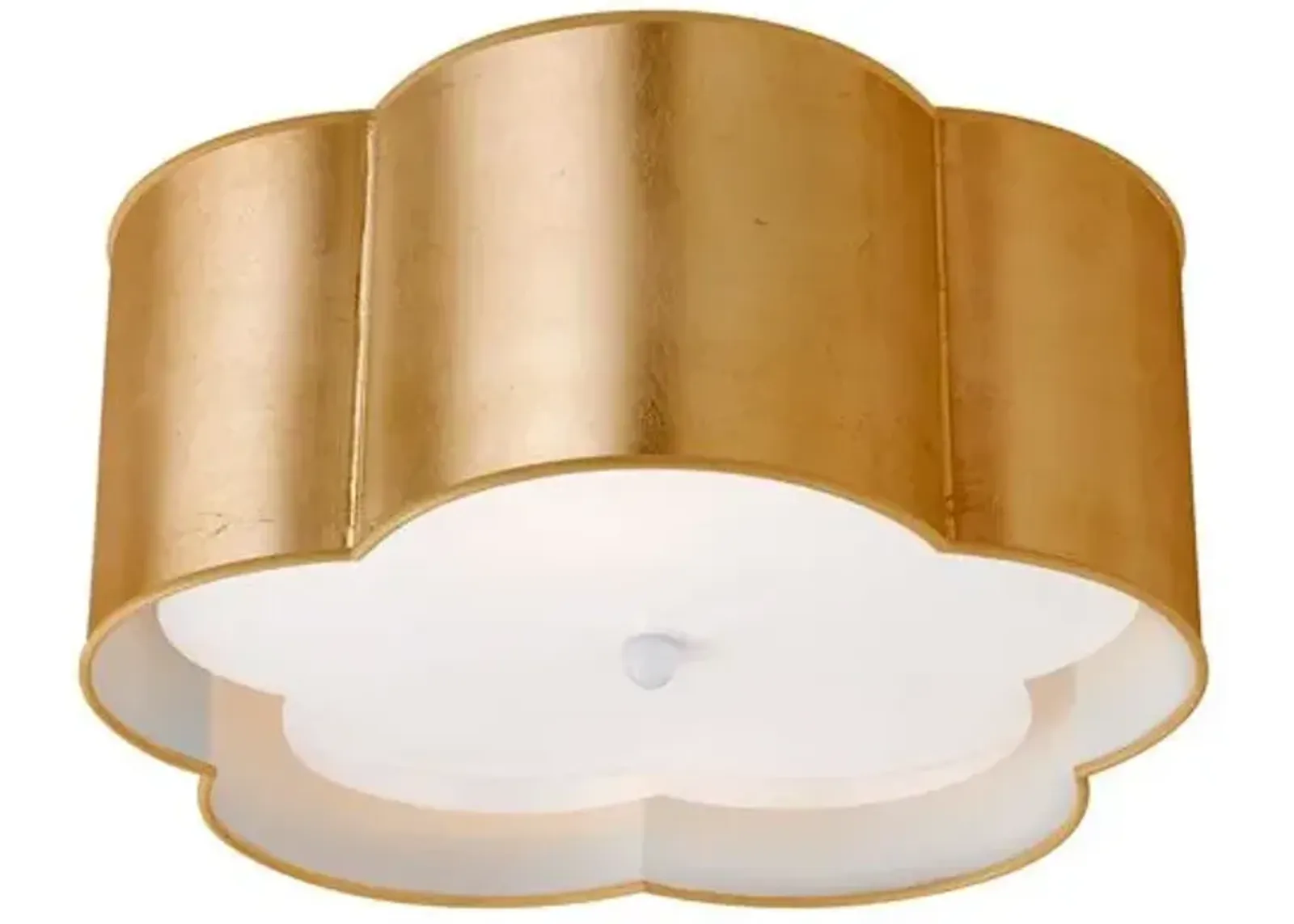 Visual Comfort - Bryce Medium Flush Mount - Gold