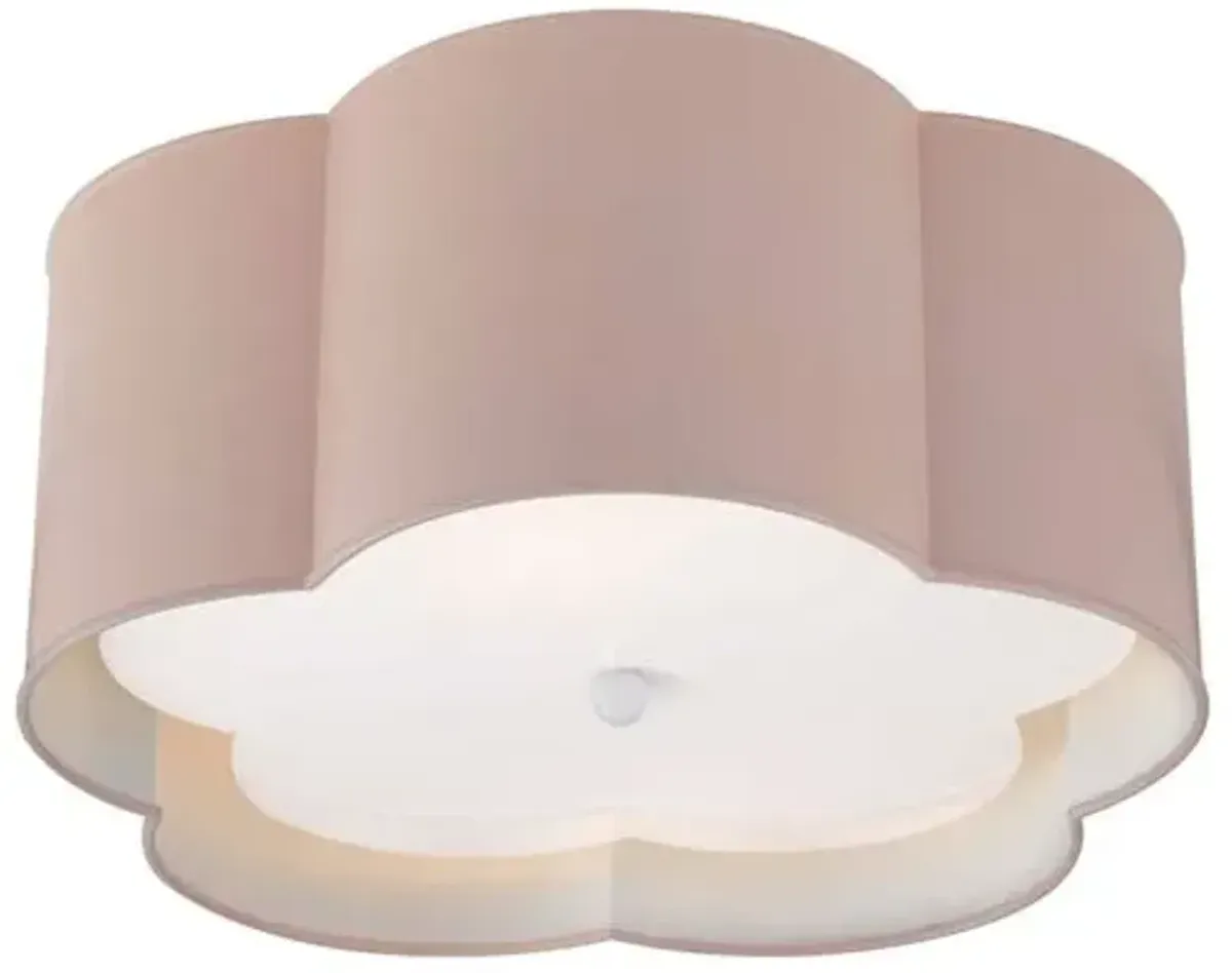 Visual Comfort - Bryce Medium Flush Mount - Pink