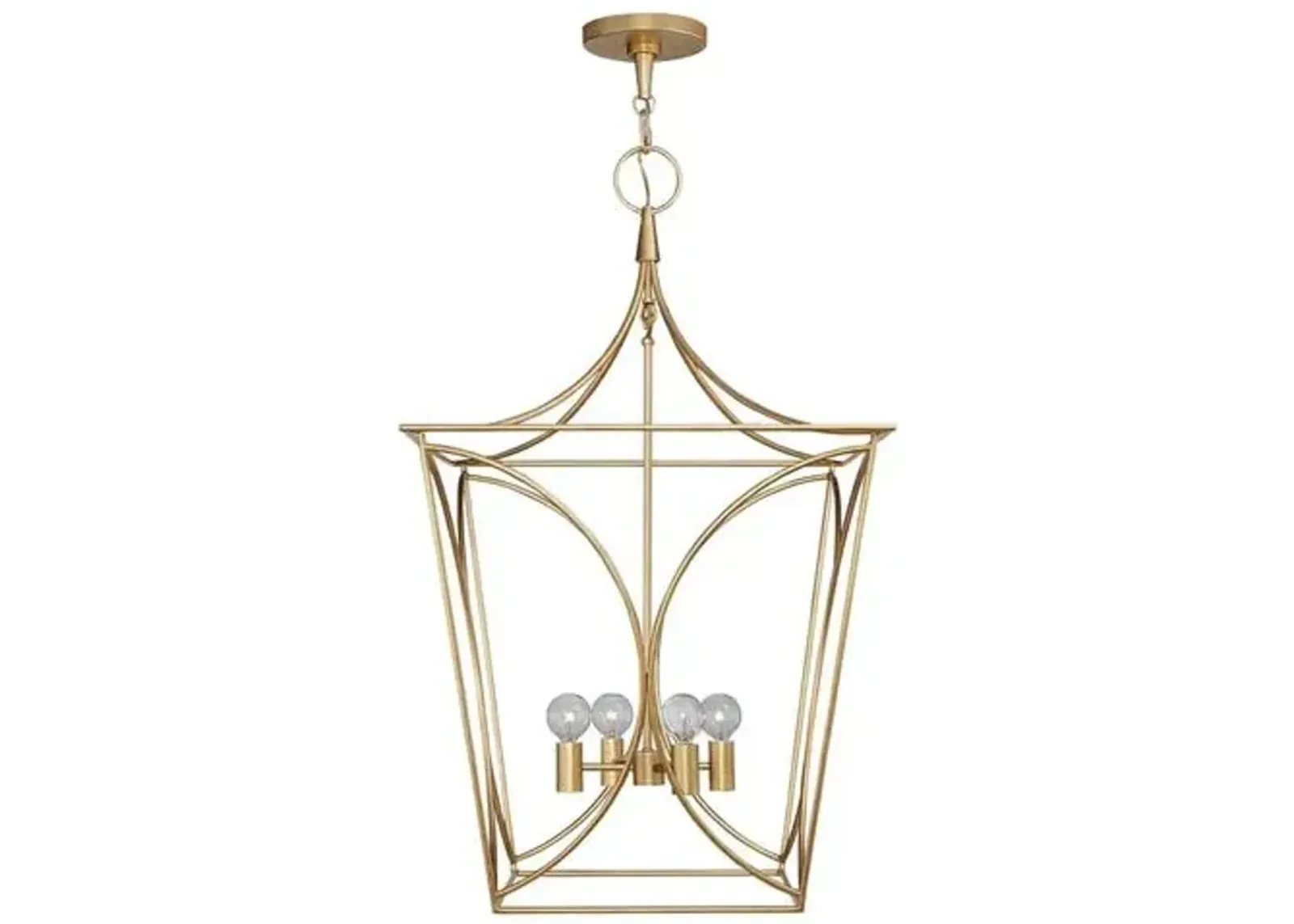 Visual Comfort - Cavanagh Medium Lantern - Gold