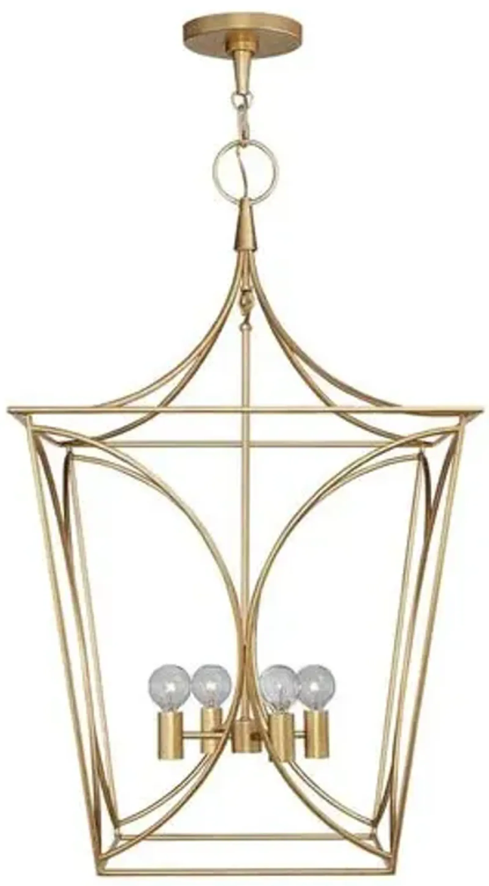 Visual Comfort - Cavanagh Medium Lantern - Gold