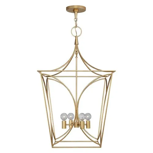 Visual Comfort - Cavanagh Medium Lantern - Gold