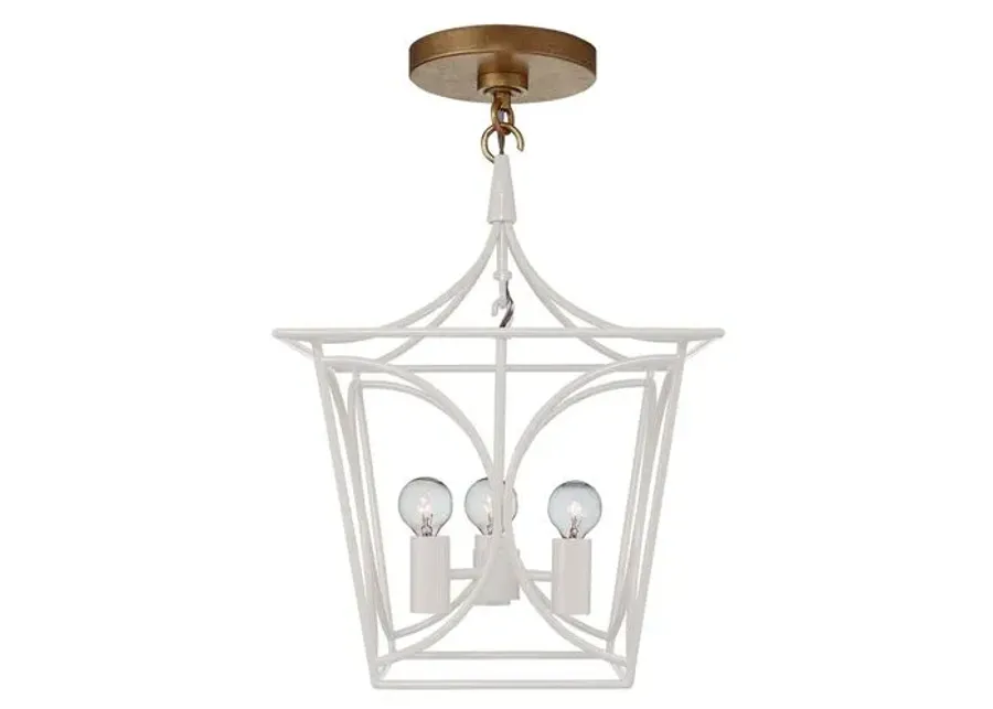 Visual Comfort - Cavanagh Mini Lantern - Ivory