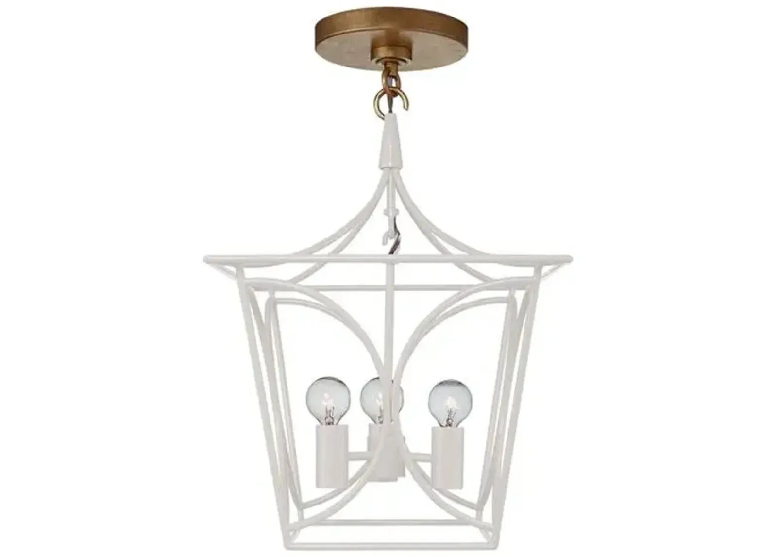 Visual Comfort - Cavanagh Mini Lantern - Ivory