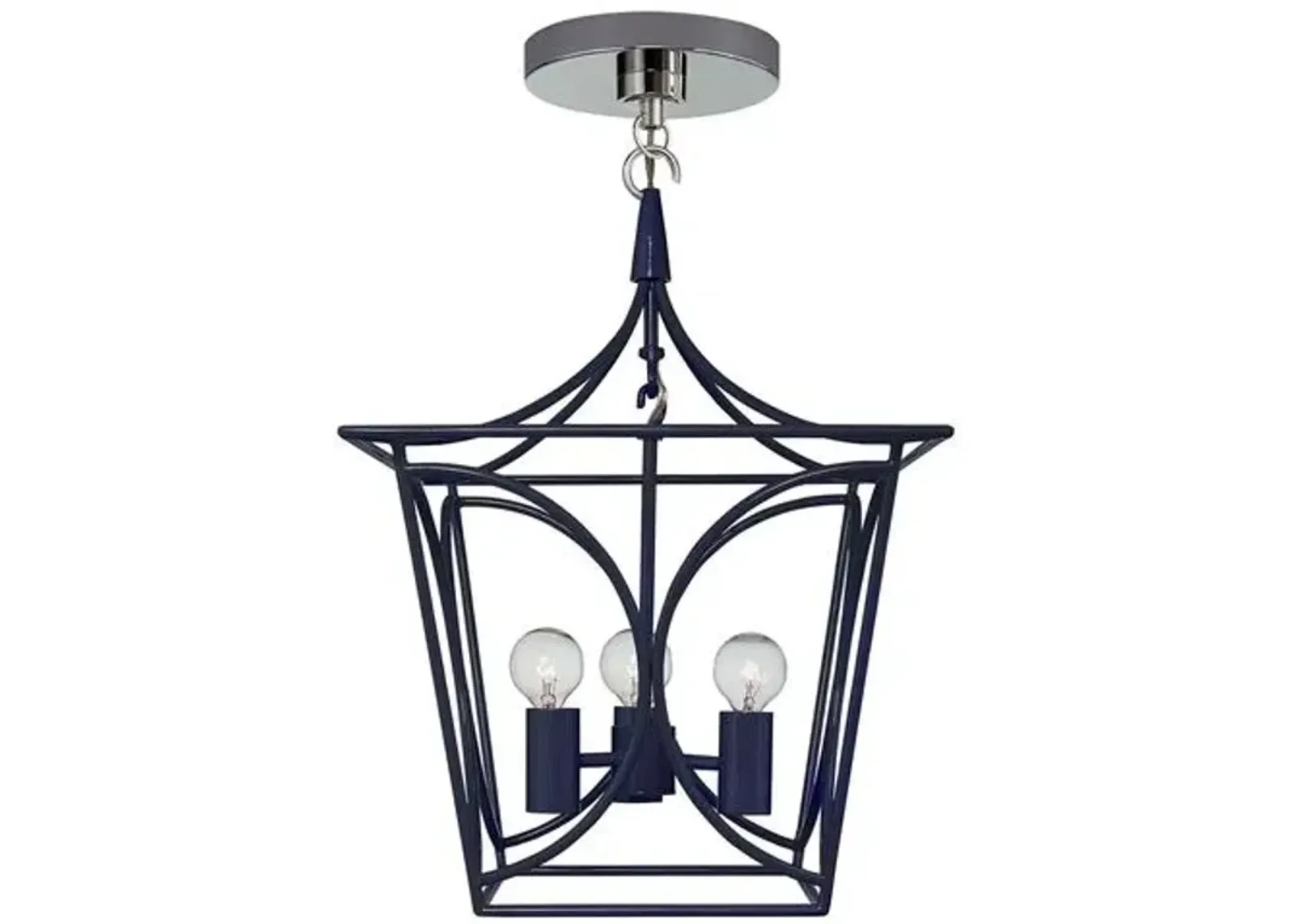 Visual Comfort - Cavanagh Mini Lantern - Blue