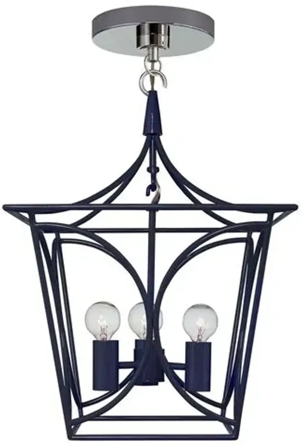 Visual Comfort - Cavanagh Mini Lantern - Blue