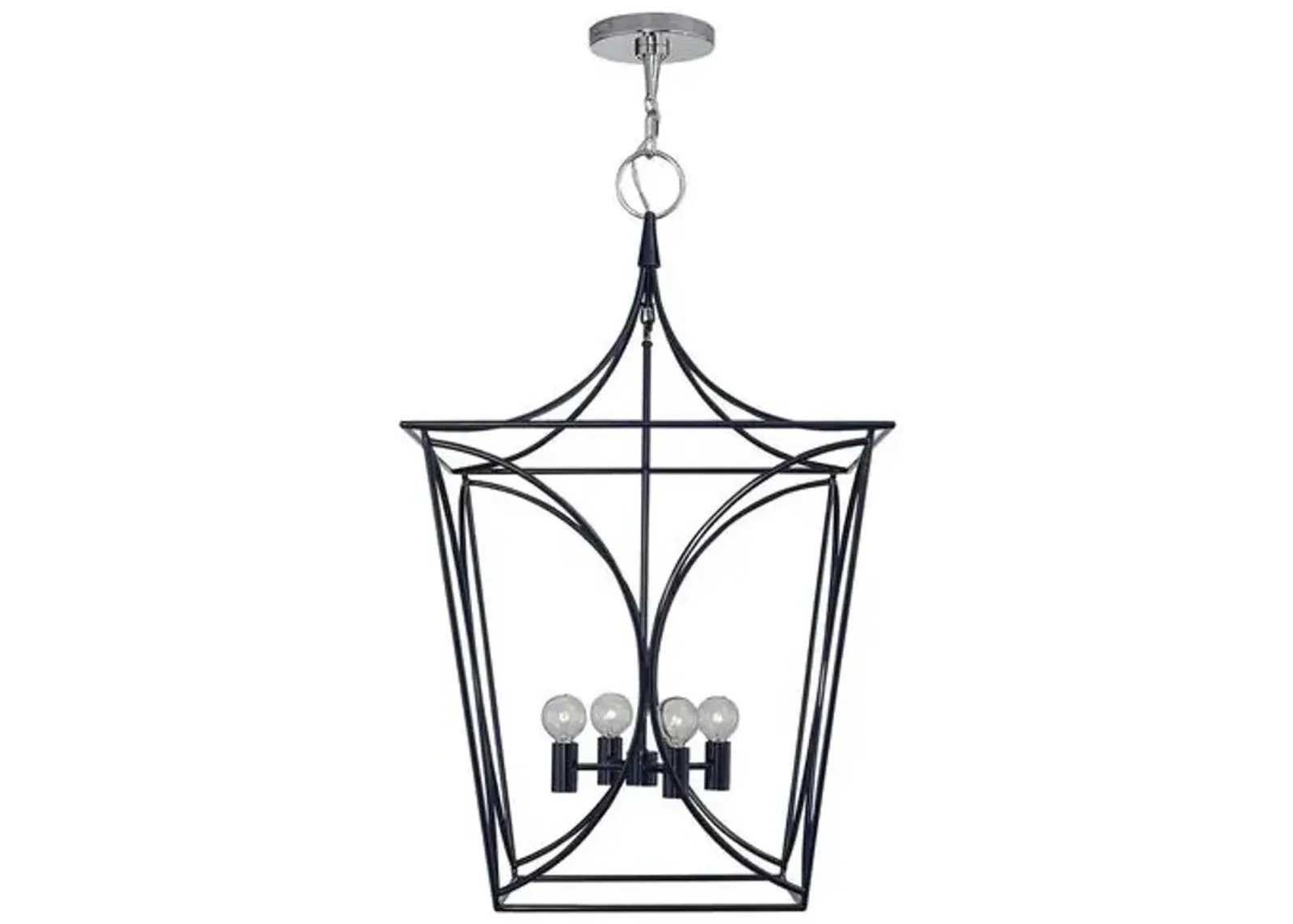 Visual Comfort - Cavanagh Medium Lantern - Blue