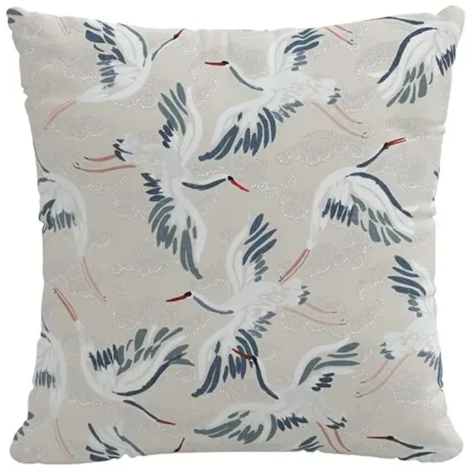 Floating Cranes 20x20 Pillow