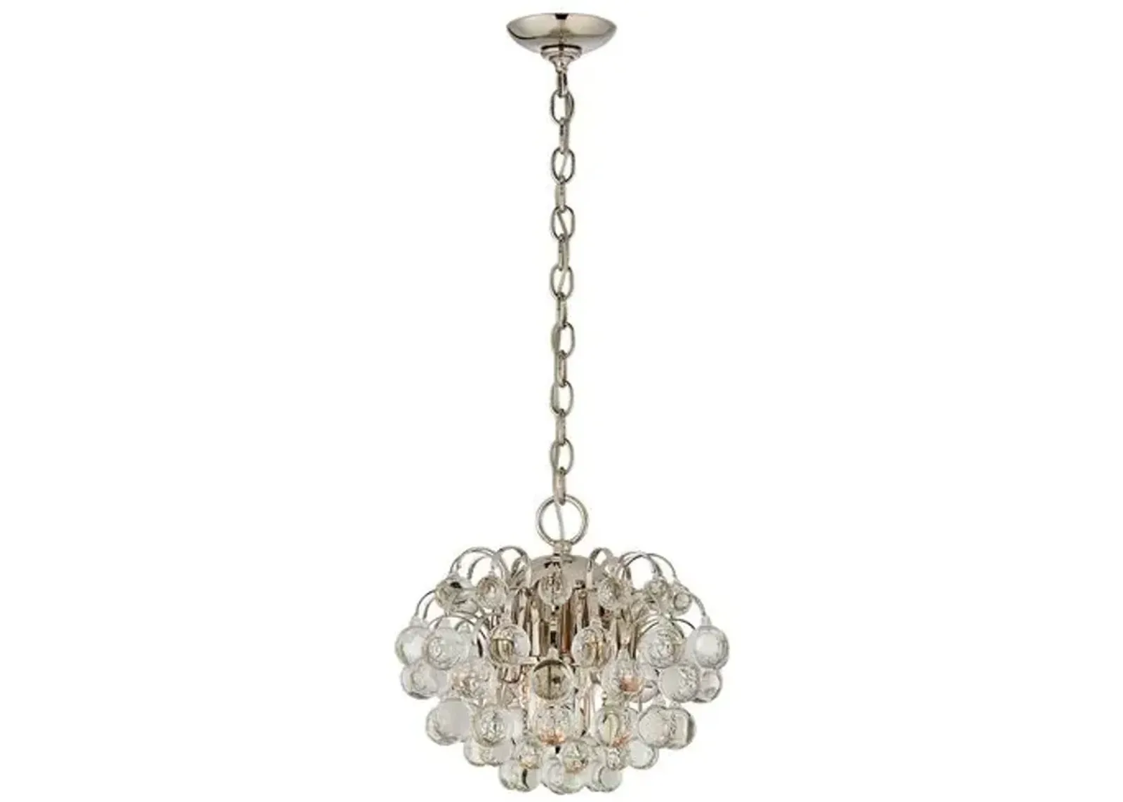 Visual Comfort - Bellvale Small Chandelier - Silver