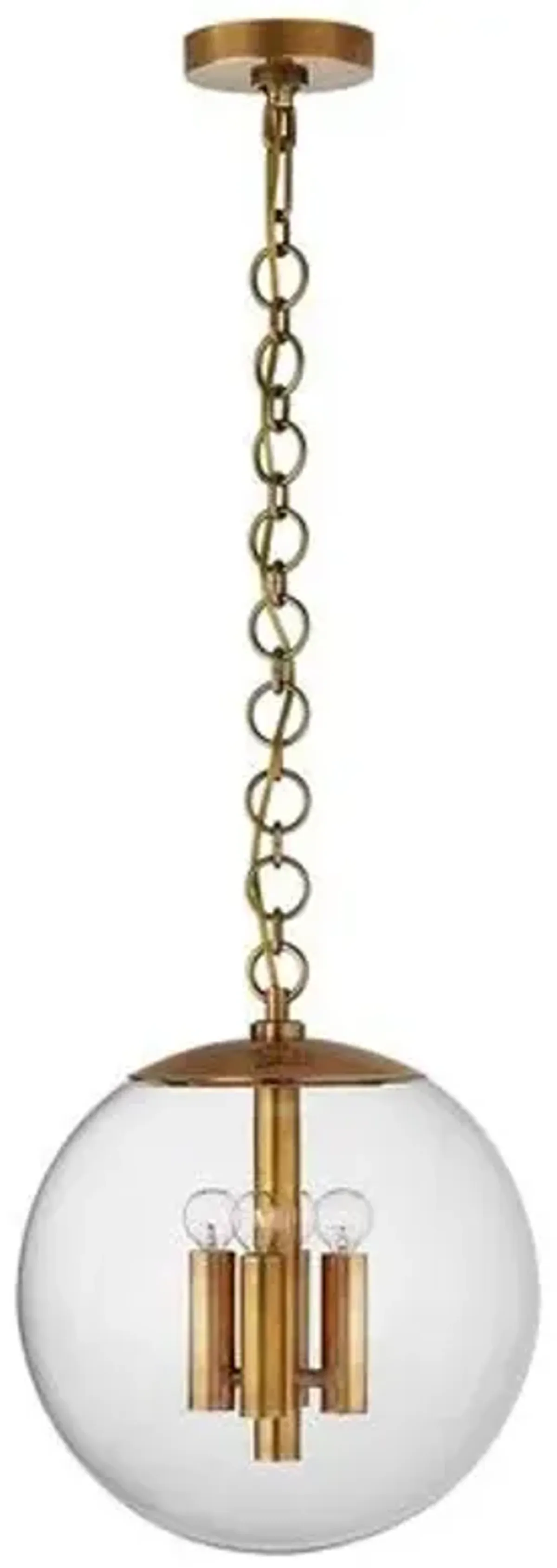 Visual Comfort - Turenne Medium Globe Pendant - Gold