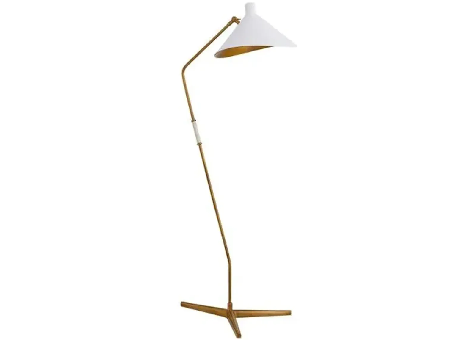 Visual Comfort - Mayotte Large Offset Floor Lamp