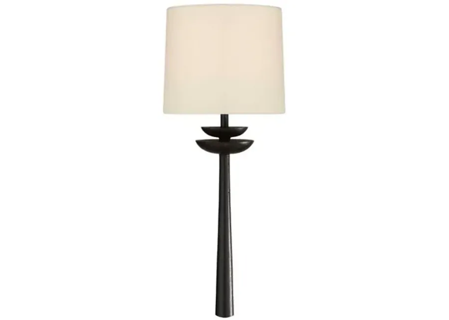 Visual Comfort - Beaumont Medium Tail Sconce - Black