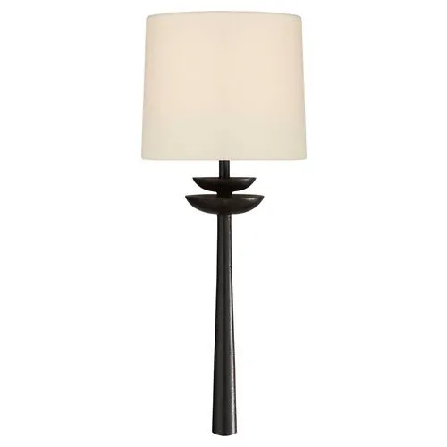 Visual Comfort - Beaumont Medium Tail Sconce - Black