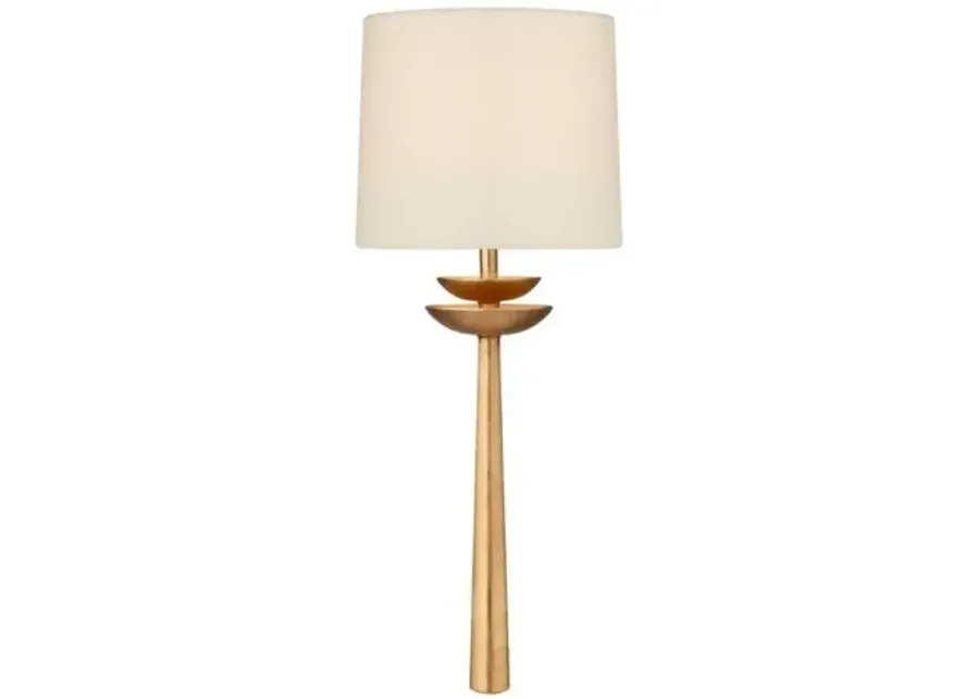 Visual Comfort - Beaumont Medium Tail Sconce - Gold