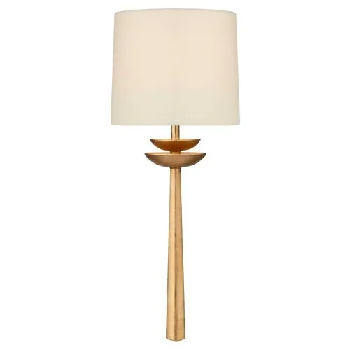 Visual Comfort - Beaumont Medium Tail Sconce - Gold