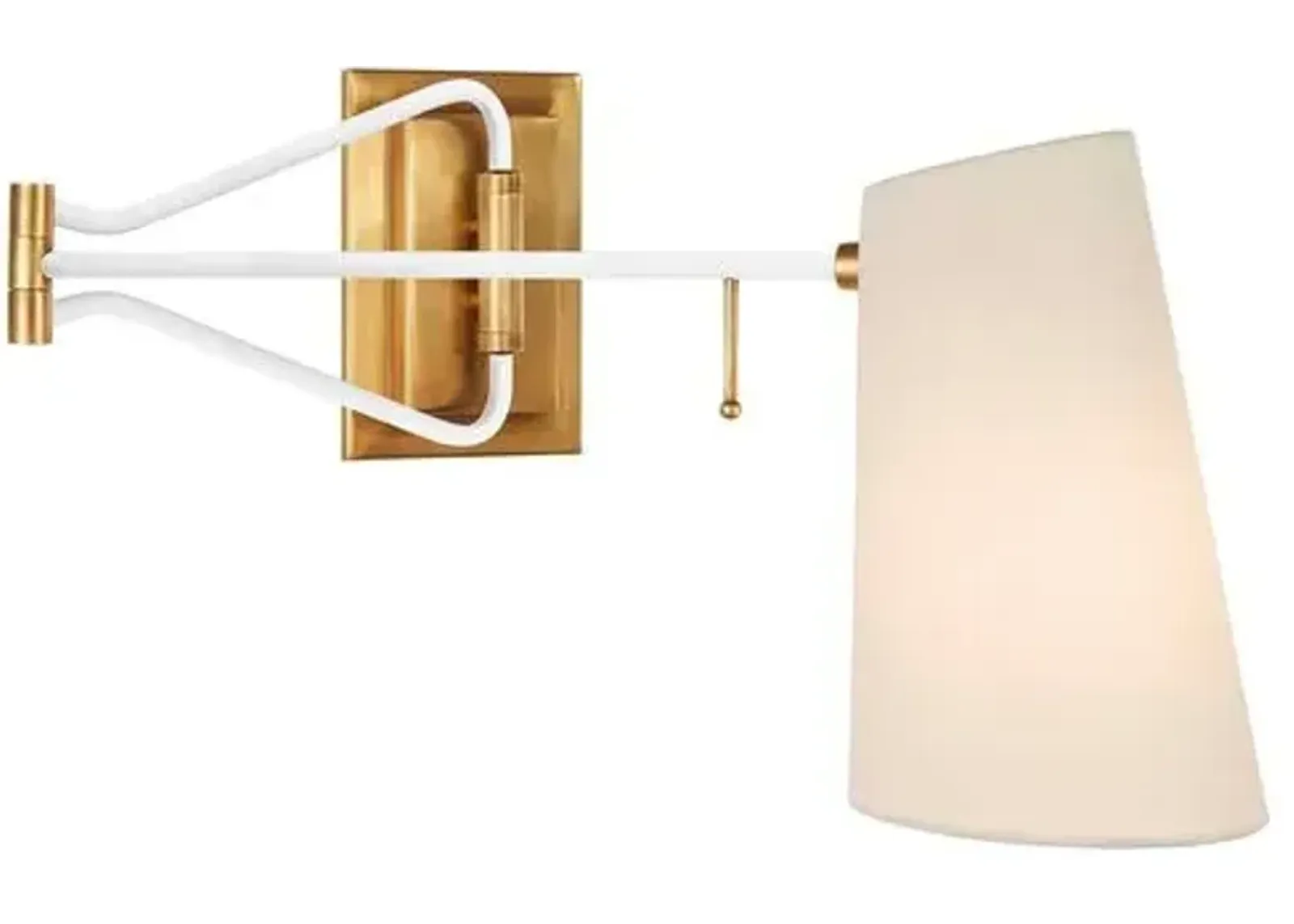 Visual Comfort - Keil Swing-Arm Sconce - Gold