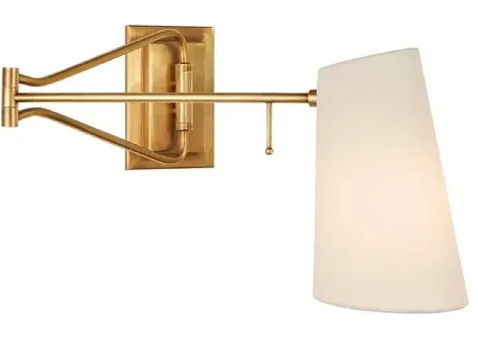 Visual Comfort - Keil Swing-Arm Sconce - Gold