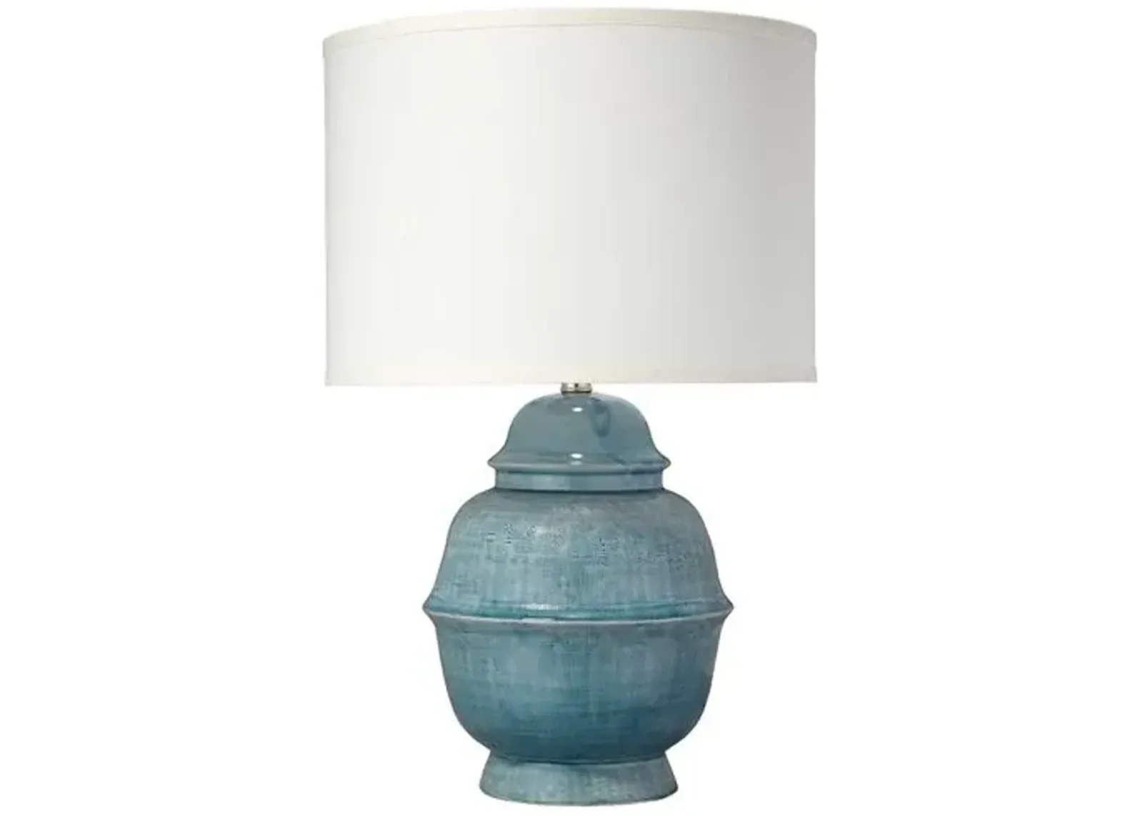 Kaya Table Lamp - Blue - Jamie Young Co.