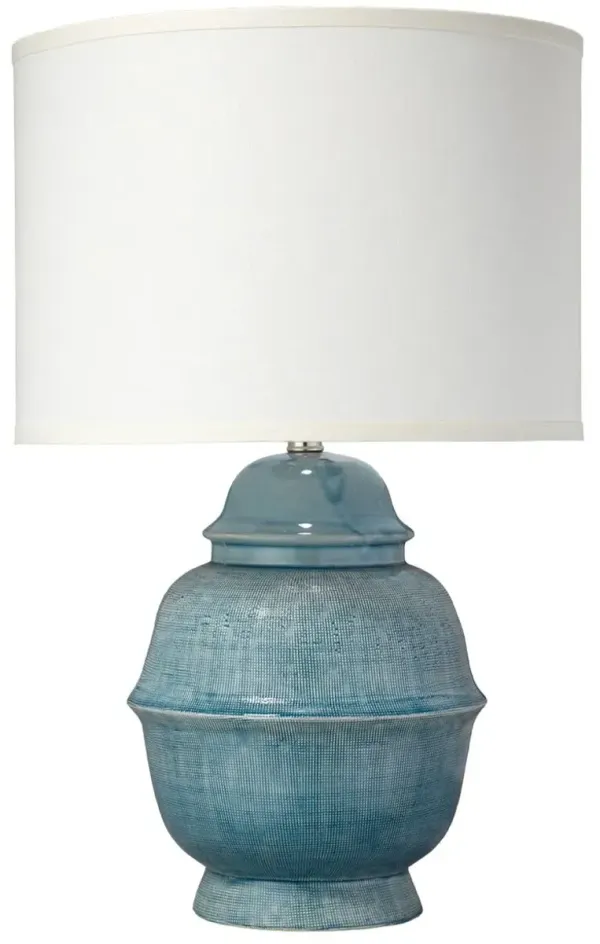Kaya Table Lamp - Blue - Jamie Young Co.
