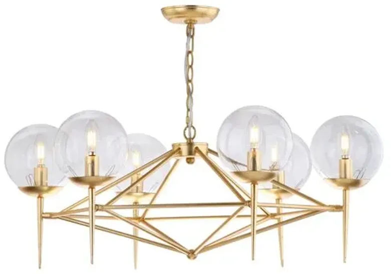 Bellina Chandelier - Gold