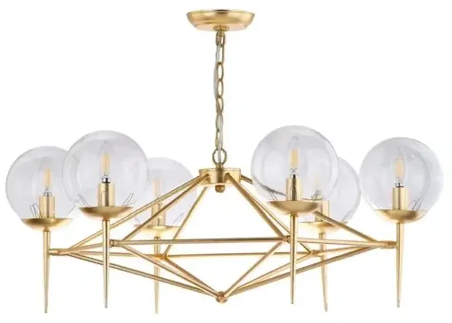 Bellina Chandelier - Gold