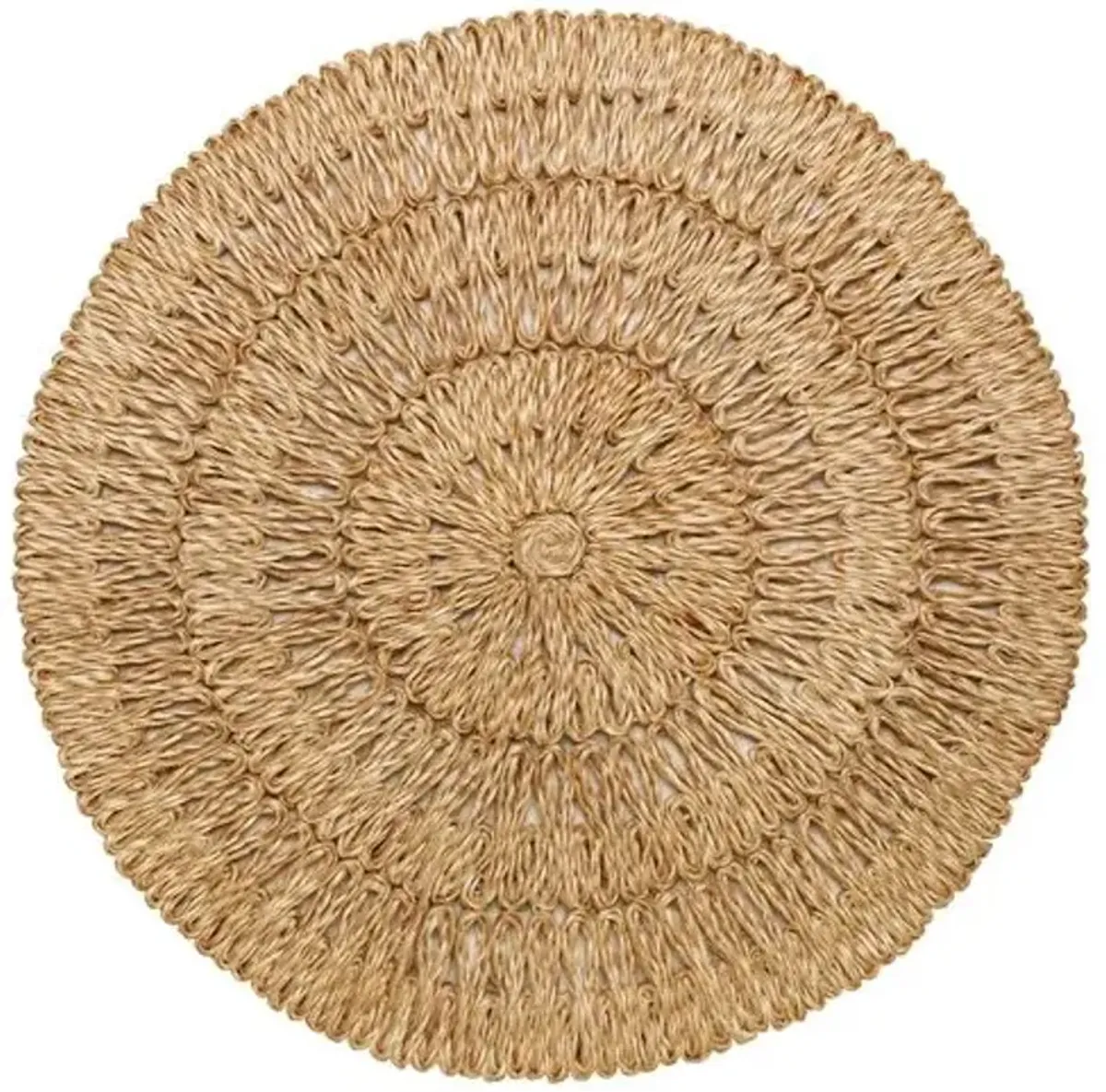 Loop Place Mat - Natural - Juliska - Brown