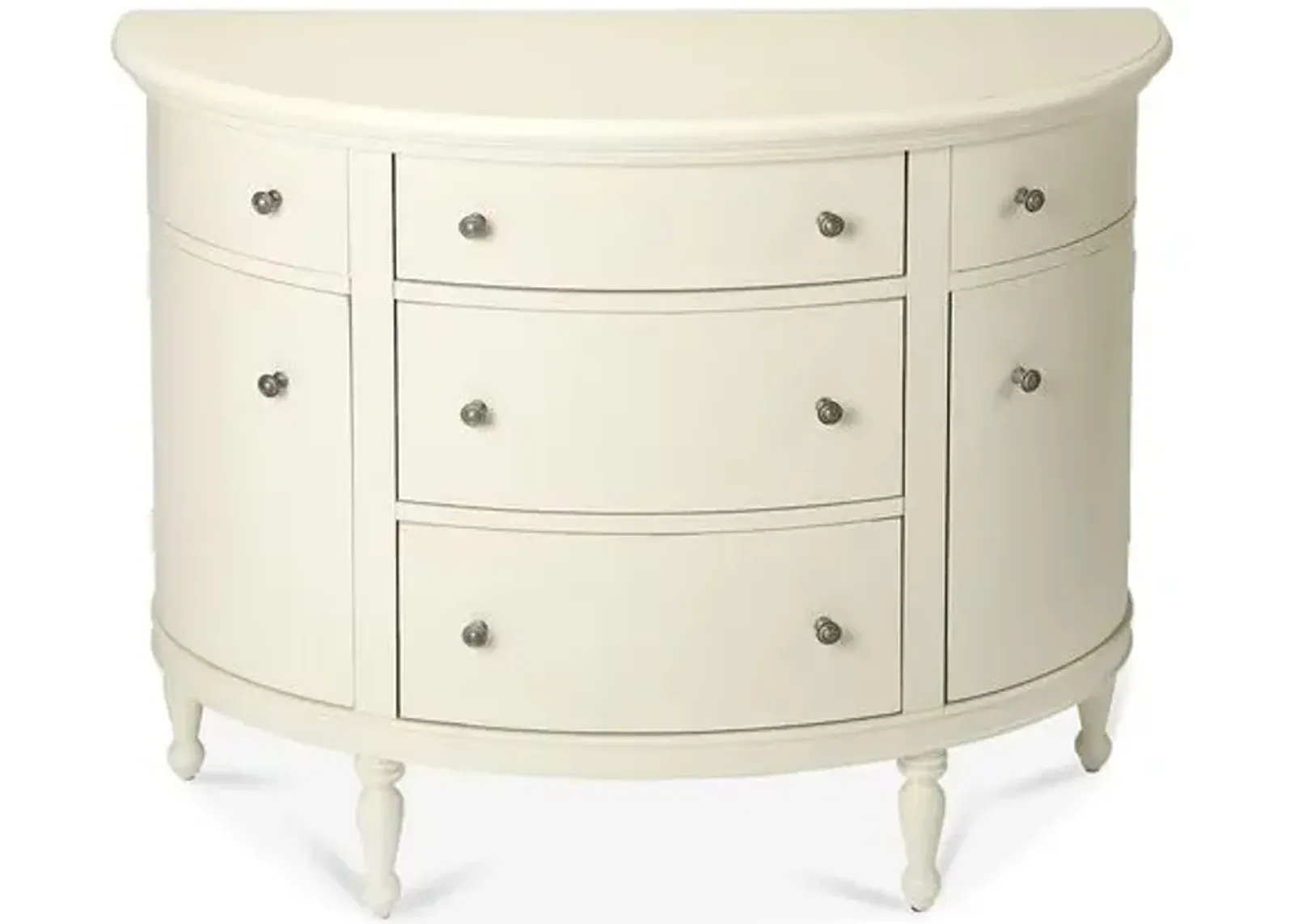 Frasier Dresser - White - Ivory