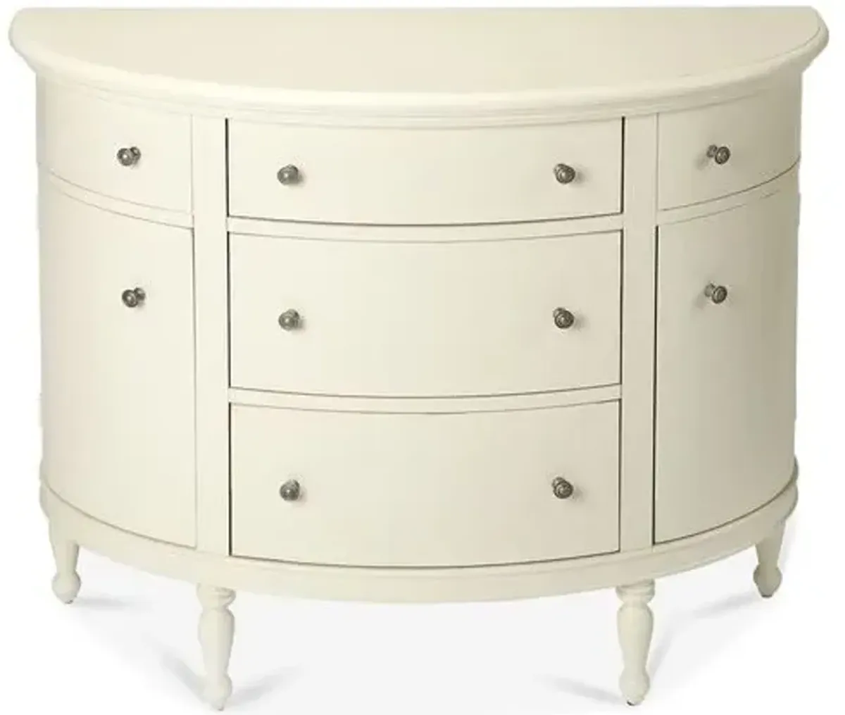 Frasier Dresser - White - Ivory