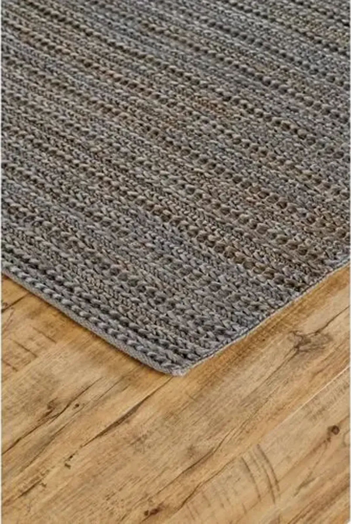 Elston Flat-Weave Rug - Stone - Gray - Gray