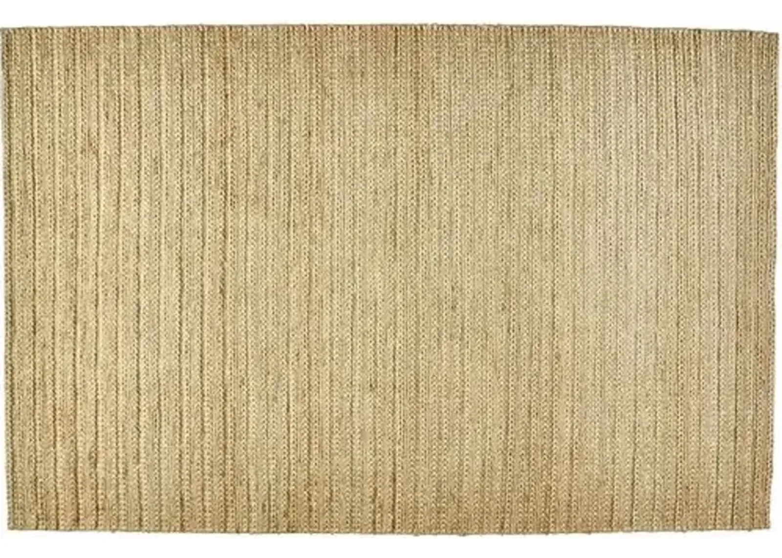 Elston Flat-Weave Rug - Beige - Beige